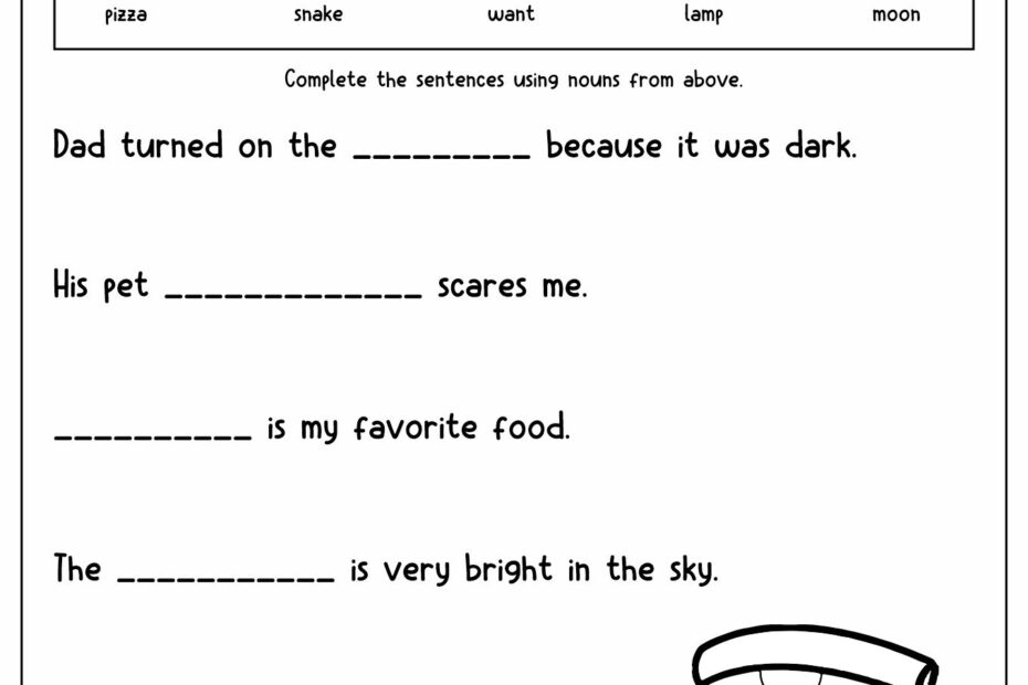 Plural Noun Worksheet 1St Grade CommonWorksheets