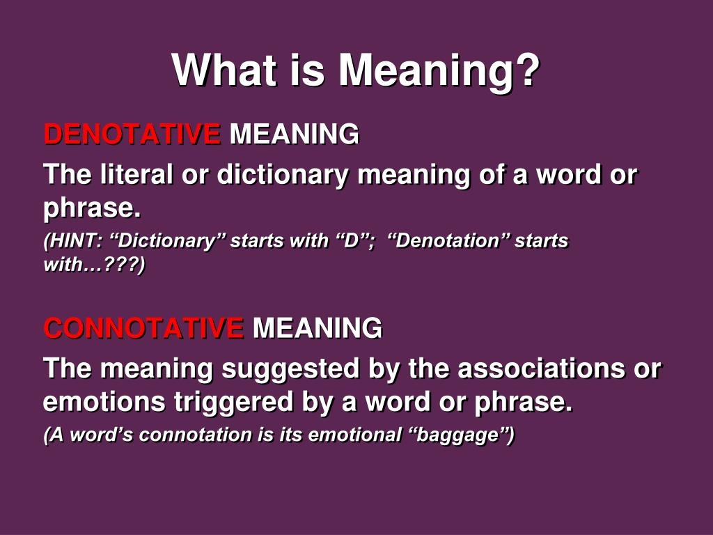 PPT What Is Meaning PowerPoint Presentation Free Download ID 2280194