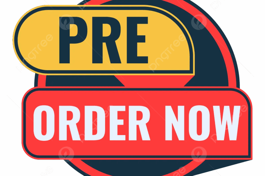 Pre Orden Ahora Banner Insignia Icono Vector Ilustraci n PNG Bot n