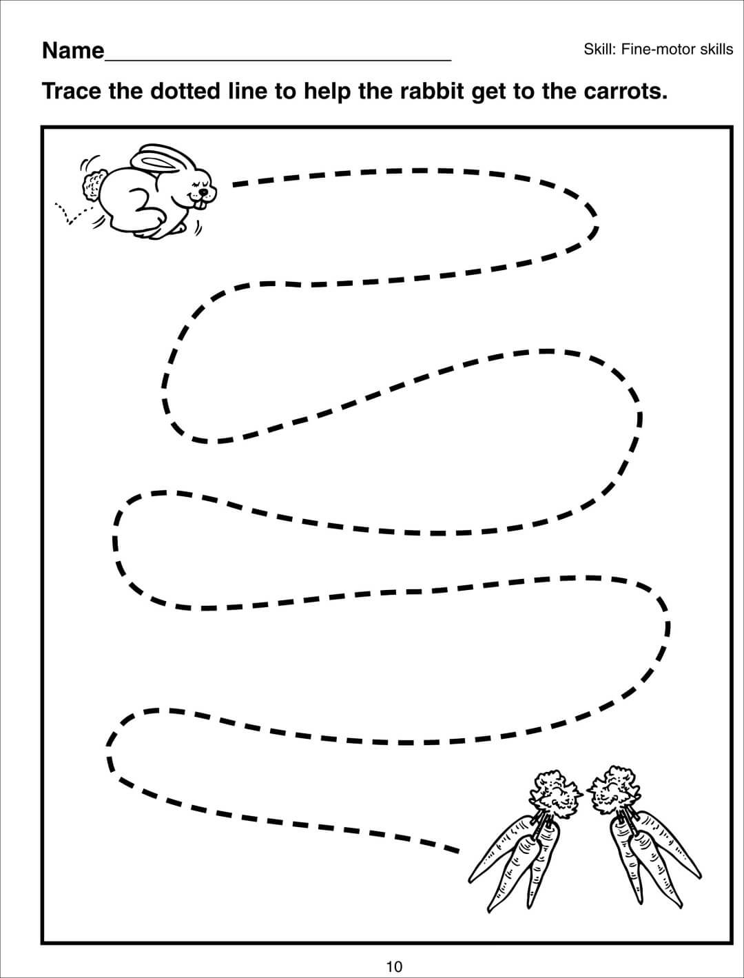 Preschool Tracing Pages Printable Coloring Pages FREE