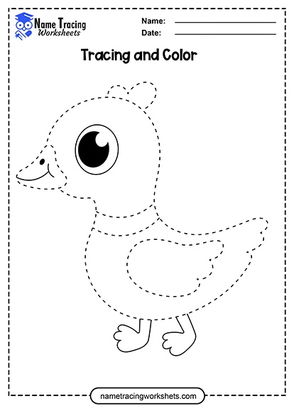 Preschool Tracing Worksheets PDF Free Download