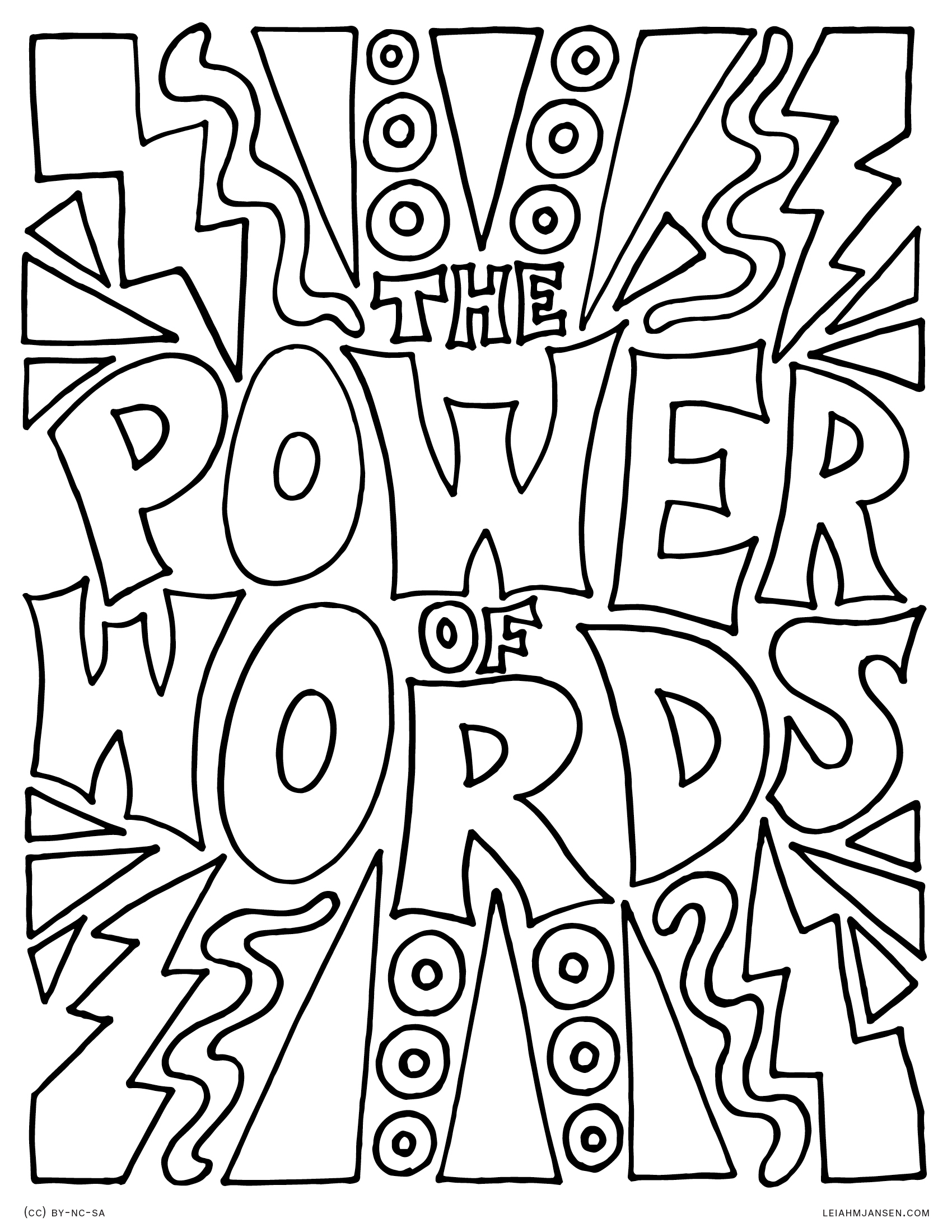 Printable Color Words Color Sheets
