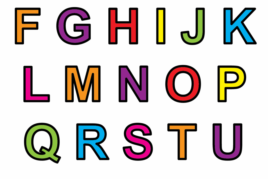 Printable Letters Alphabet Letters World Of Printables Free