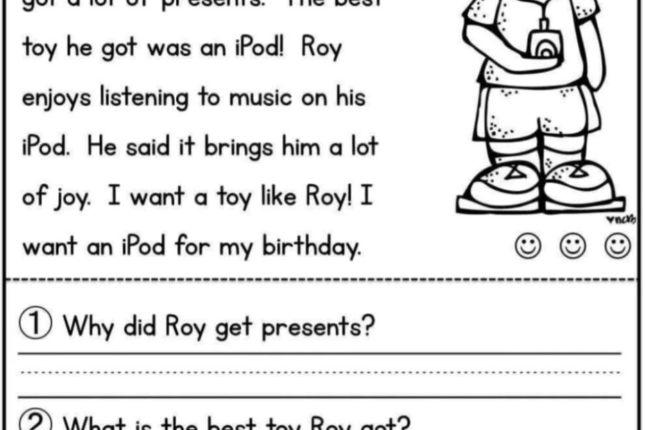 Printable Reading Worksheet For Preschool Printable Preschool Worksheets