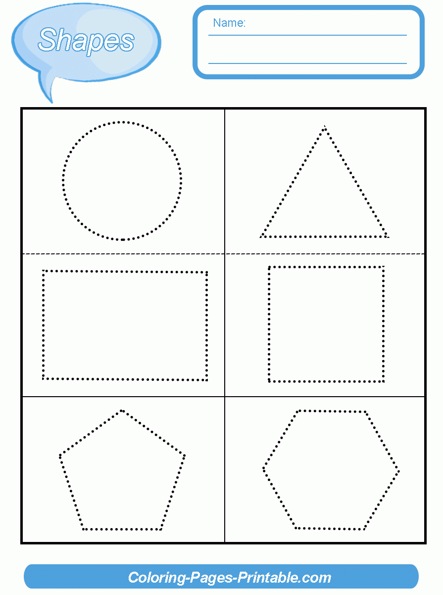tracing worksheets for preschoolers