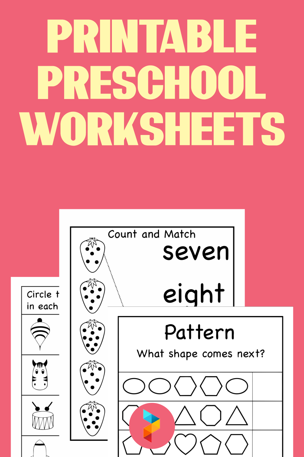 Printable Worksheets For Preschool Free Printable Worksheet