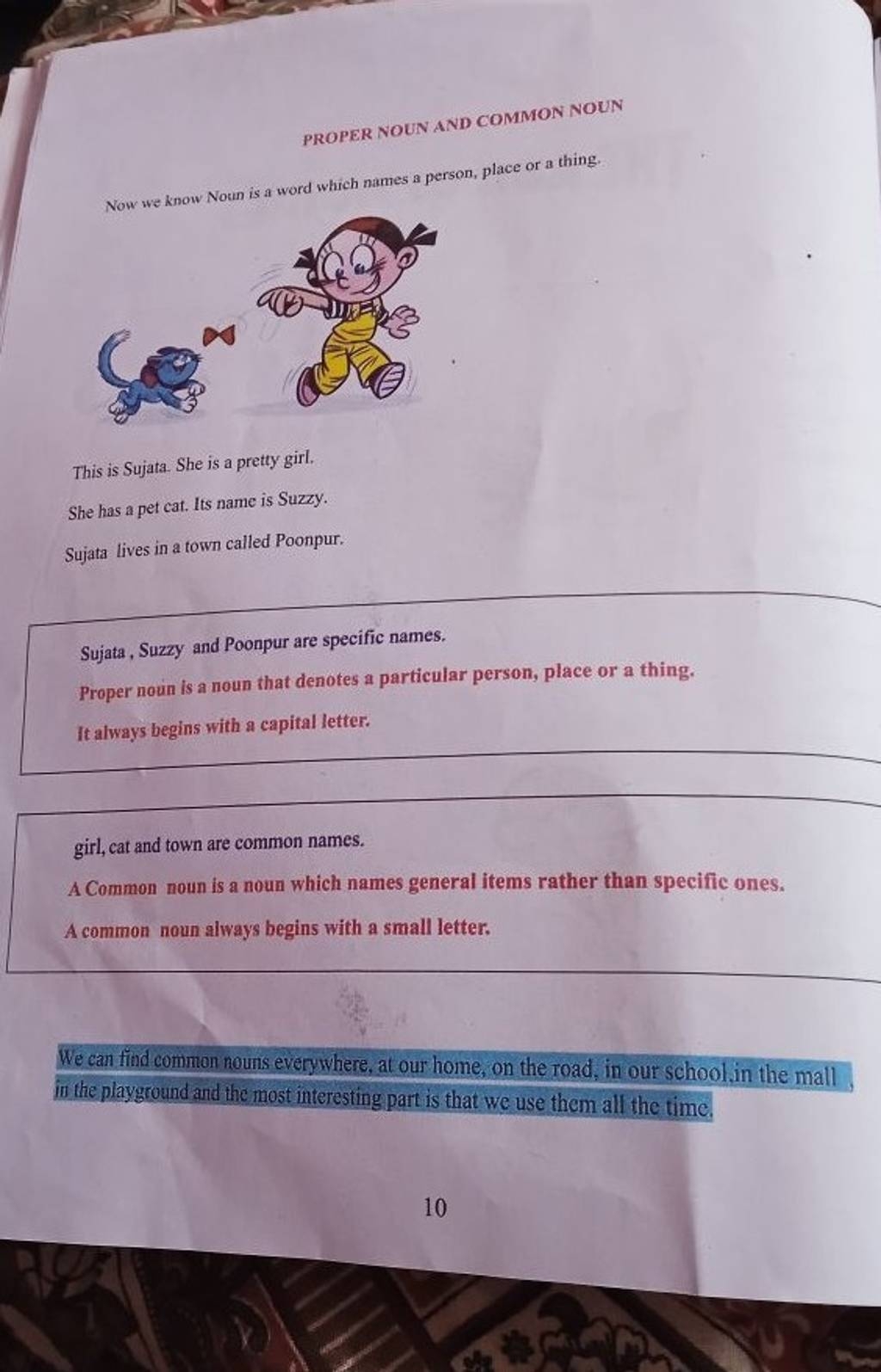 PROPER NOUN AND COMMON NOUN Now We Know Noun Is A Word Which Names A Pers 