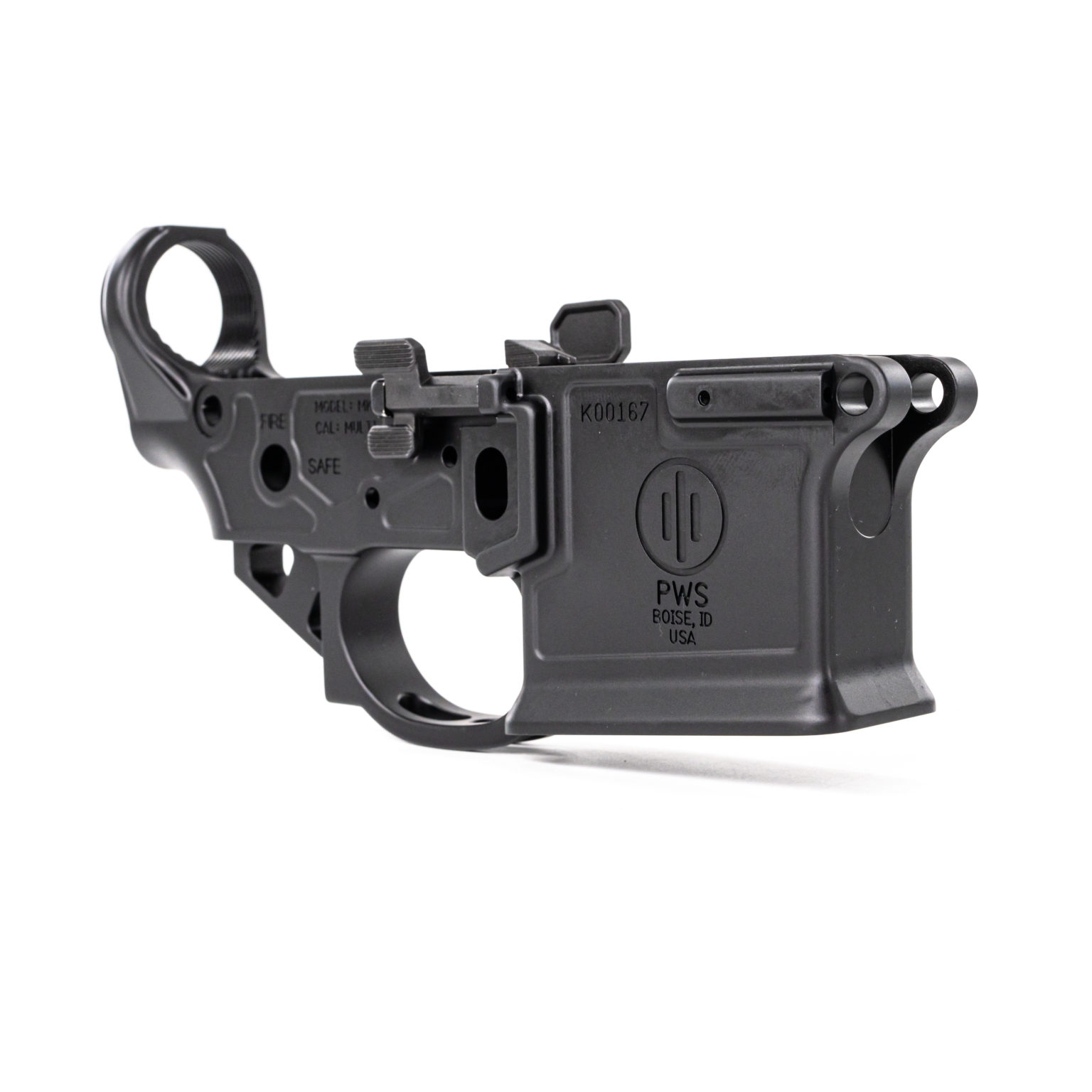 PWS MK1 Mod 2 M Forged Fully Ambidextrous Lower AR 15 Stockpile Defense