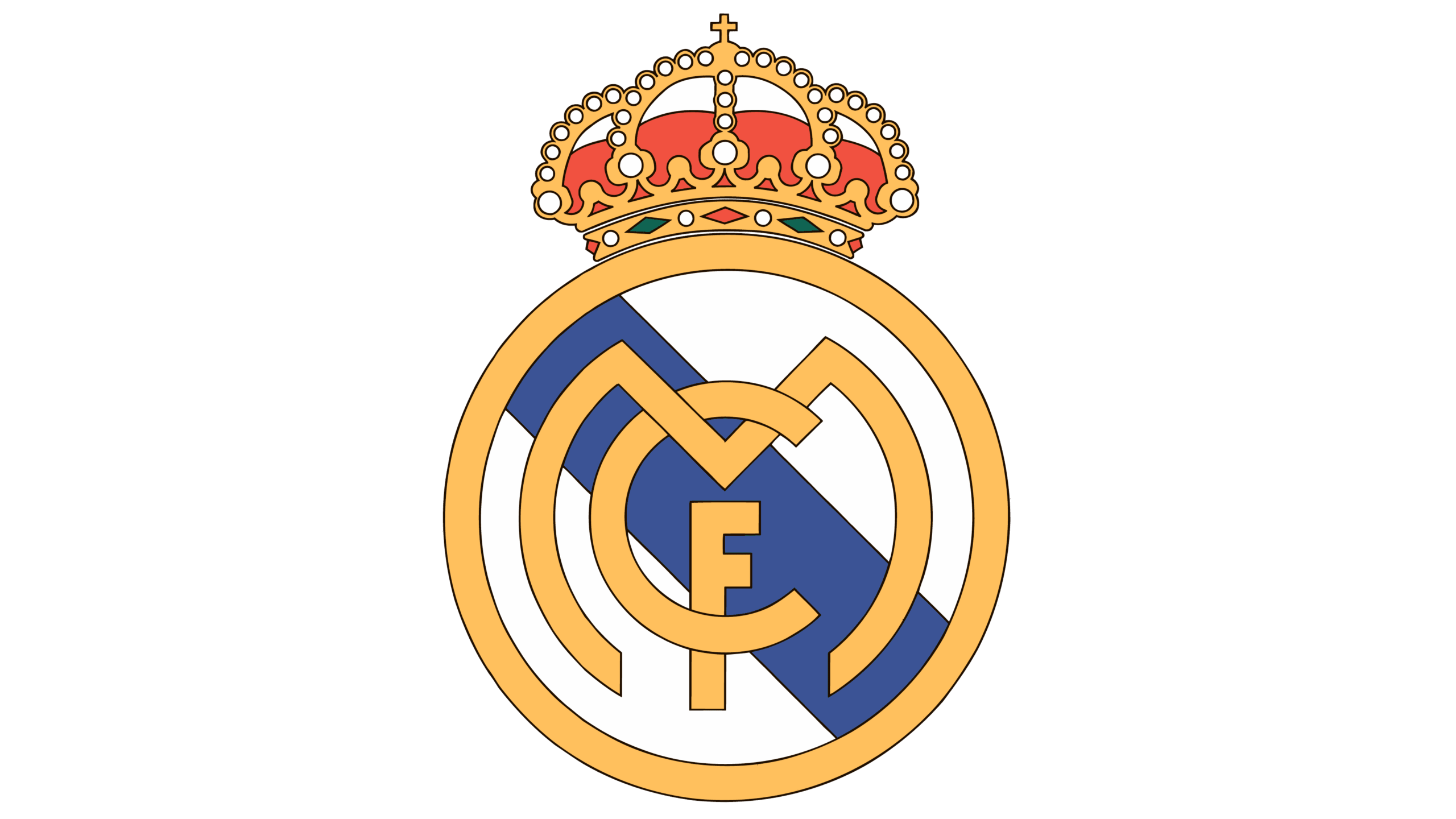 Real Madrid Logo Symbol Meaning History PNG Brand