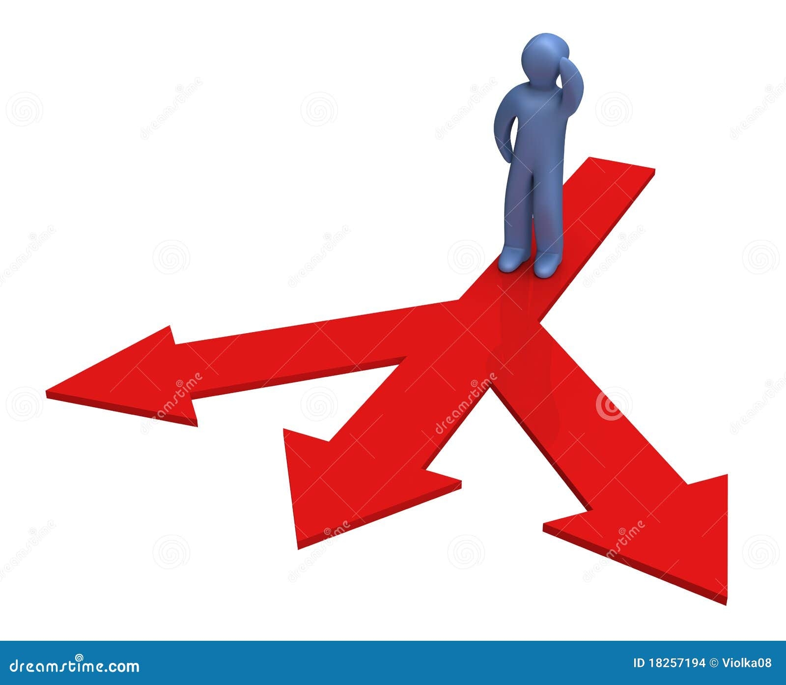 Right Direction Concept Business Group Looks At Many Different 