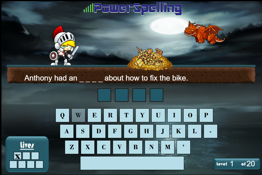 s Power Spelling