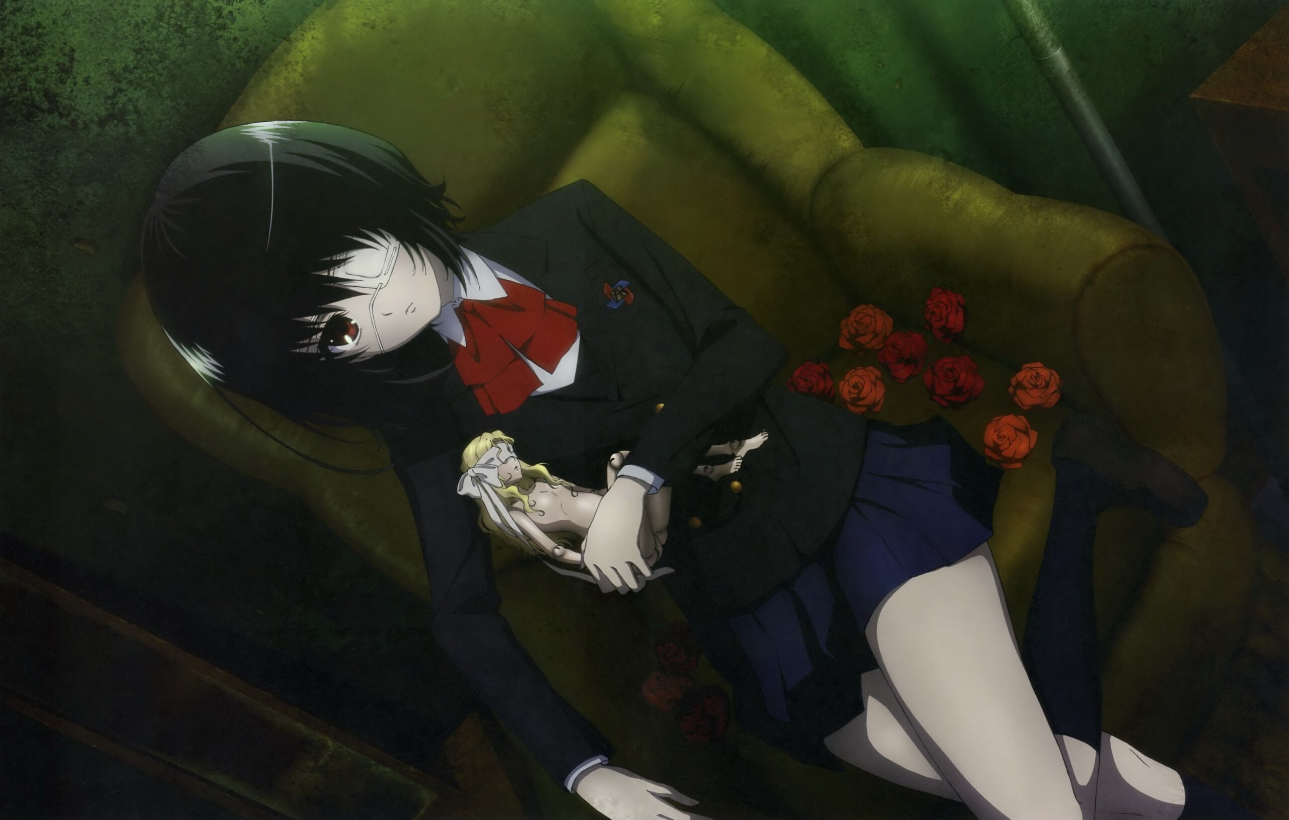 School Uniforms Anime Anime Girls Another Anime Series Misaki 