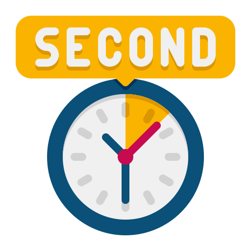Second Free Time And Date Icons