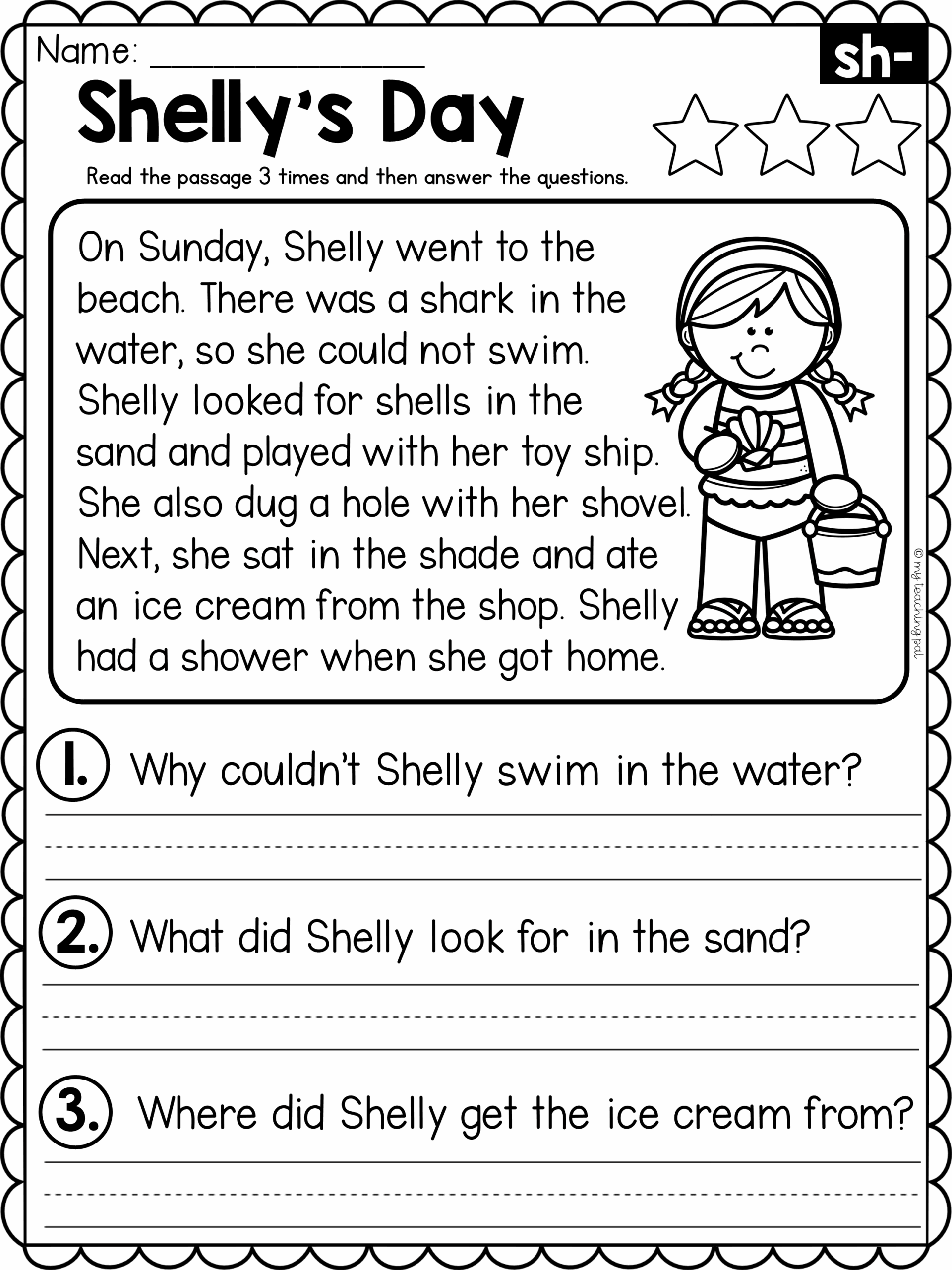 Second Grade Reading Comprehension Passages