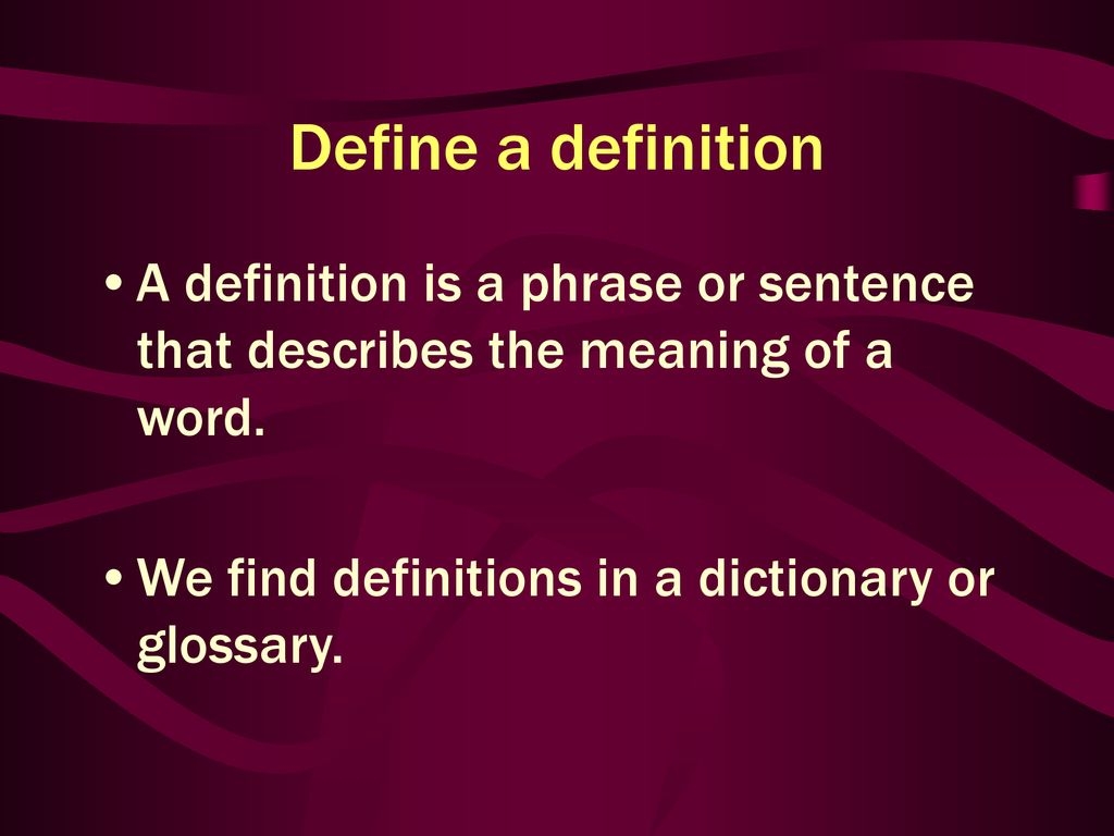 what is definition of noun