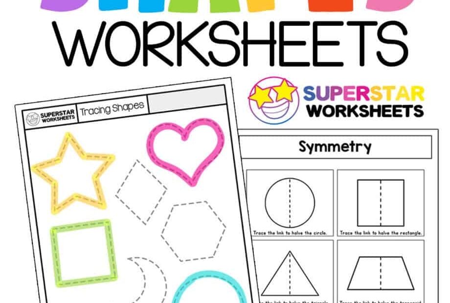 Shapes Practice Learn Your Shapes Shapes Tracing Mat Kindergarten