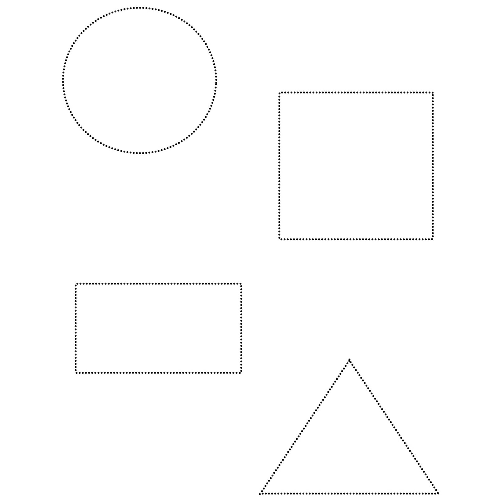 Shapes Tracing Coloring Page Download Print Or Color Online For Free