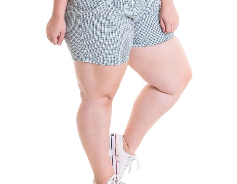 Short Feminino Plus Size Tecido Anarruga 51932