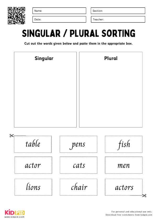 plural noun words