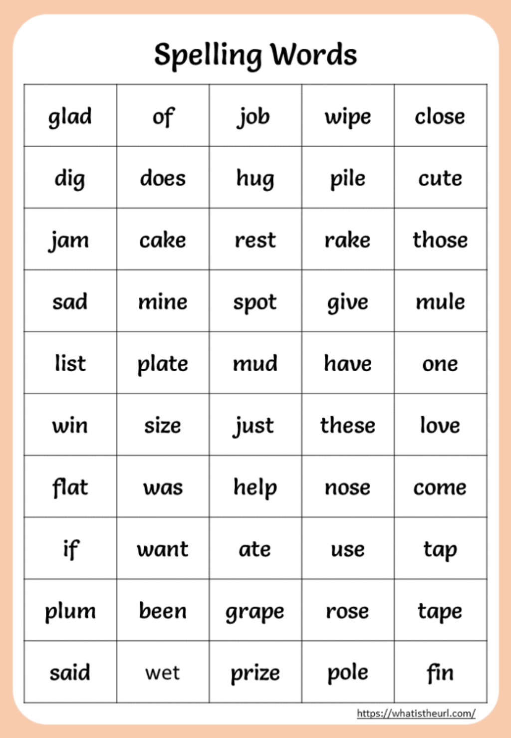 spelling training for 2nd graders
