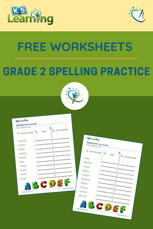 Spelling Practice For Grade 2 Students K5 Learning