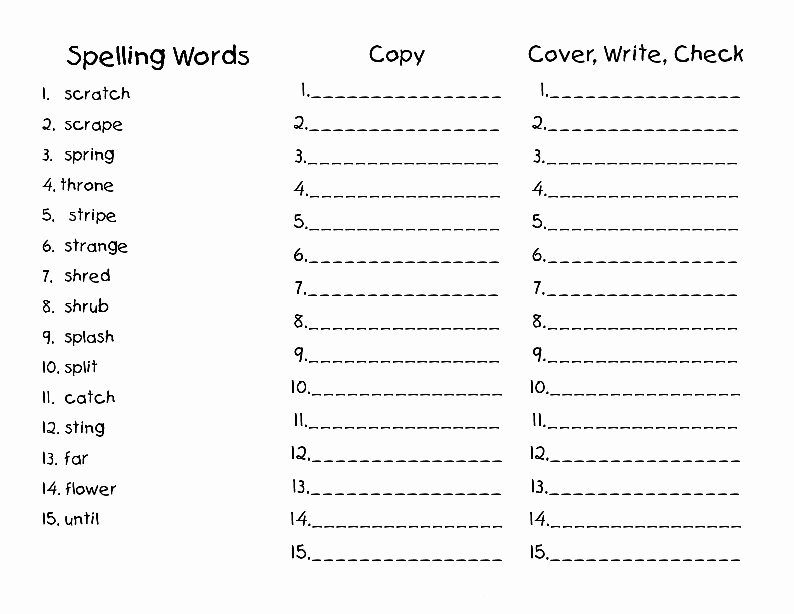 Spelling Worksheets 2nd Graders Beautiful 2nd Grade Spelling Worksheets 