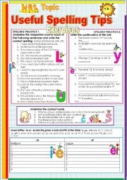 Spelling Worksheets Worksheets Library