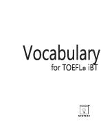 TOEFL Vocabulary PDF PDFCOFFEE COM