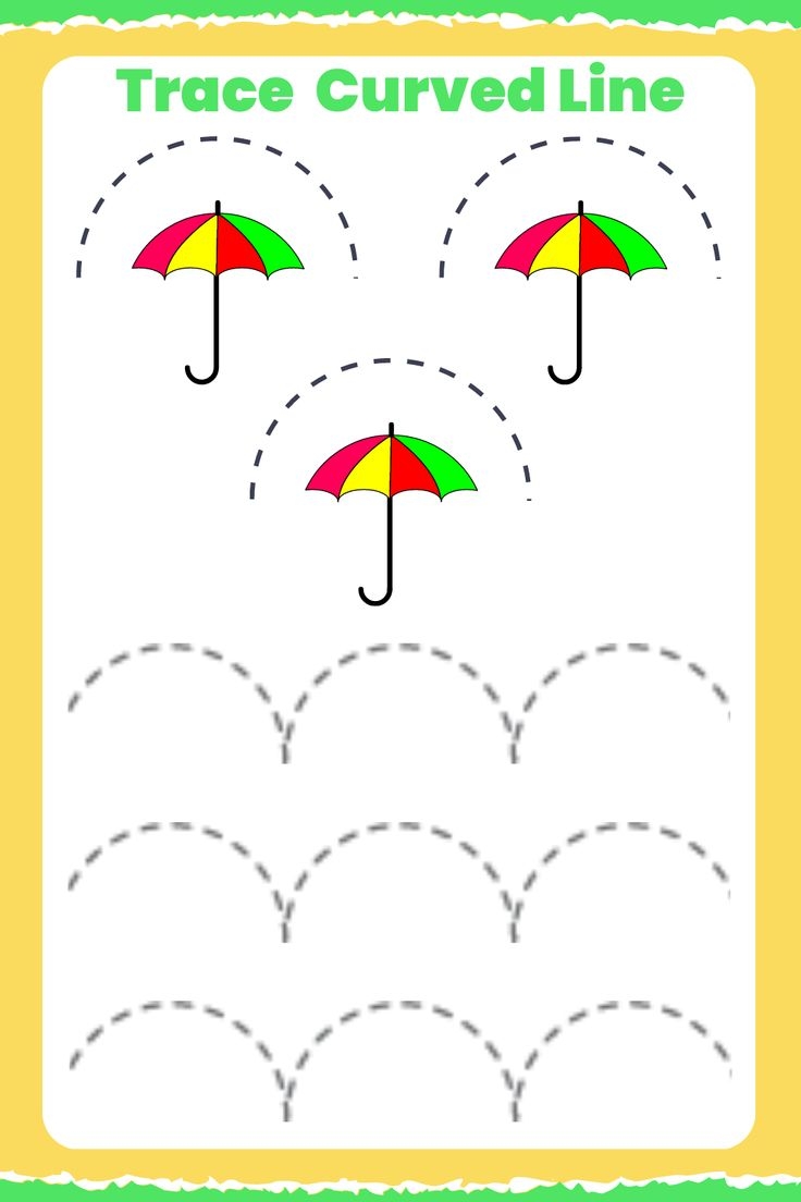 Trace Curve Lines Worksheet Cahier De Maternelle Activit s 