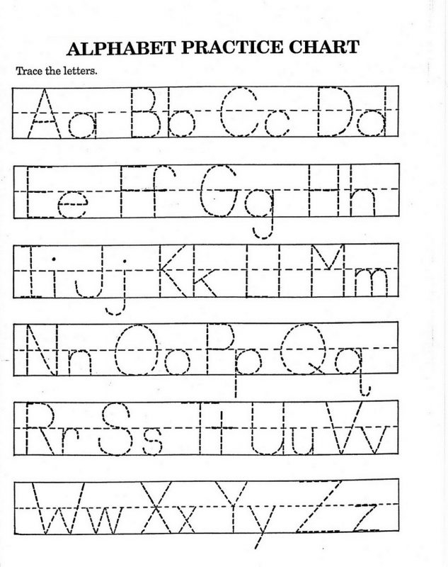 Traceable Alphabet A Z Learning Printable