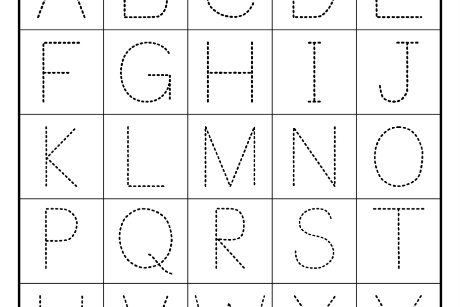 Traceable Alphabet Worksheets 10 Free PDF Printables Printablee