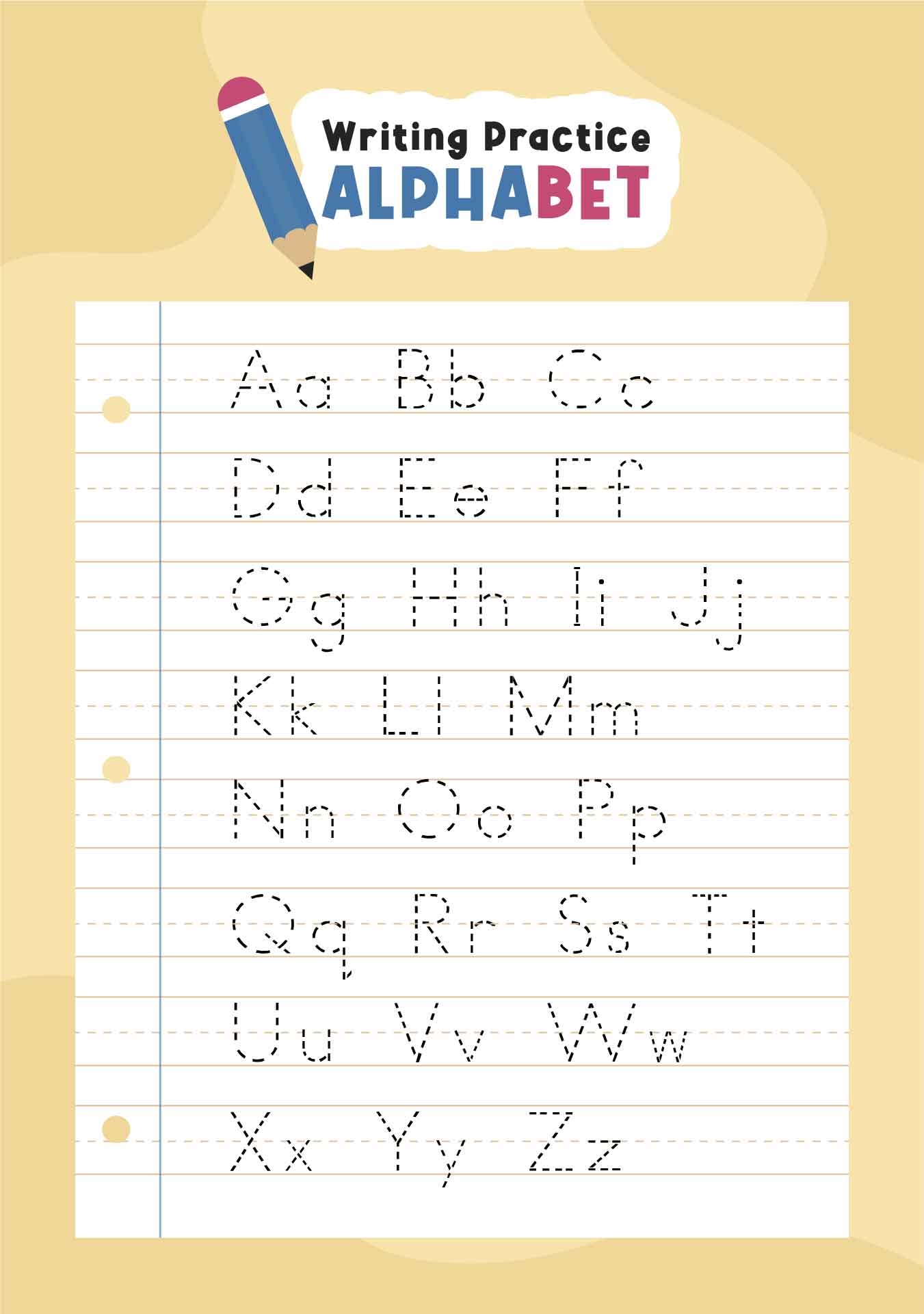 free printable tracing letters