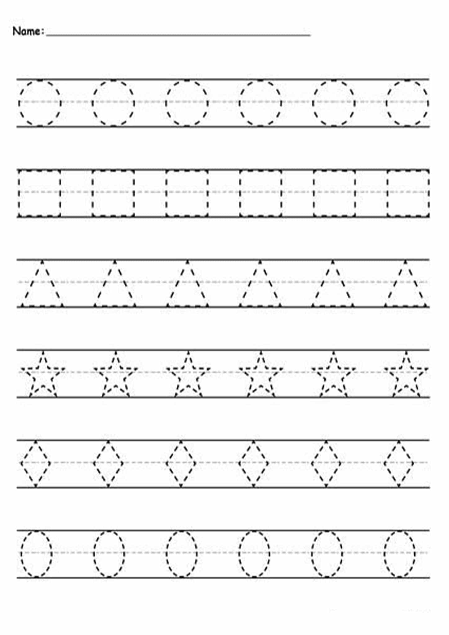 Tracing Lines Free Printables