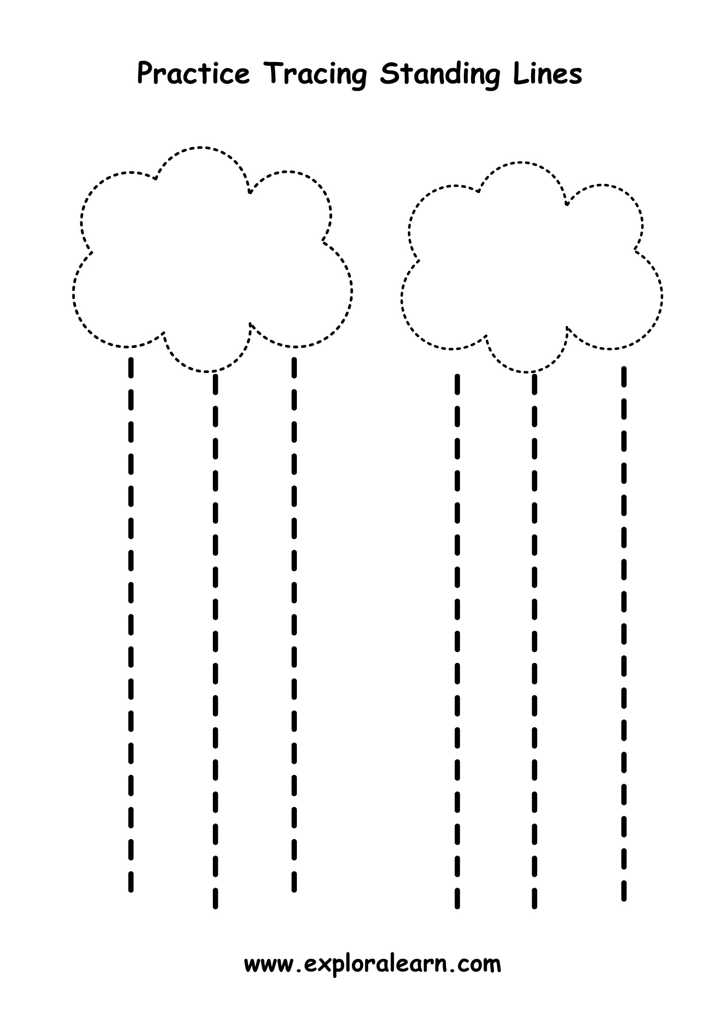 Tracing Lines Worksheets ABCmouse Worksheets Library