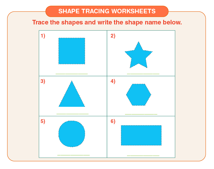 tracing simple shapes