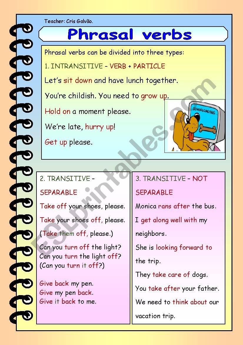 transitive or intransitive verb