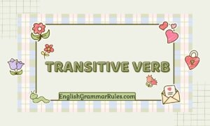 Transitive Verb Meaning Examples Improve Your Grammar With English 
