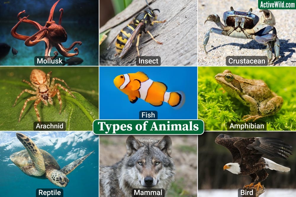 animals classified by their size
