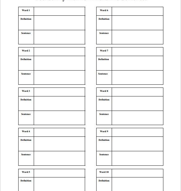 Vocab Workbooks Ladegfuel