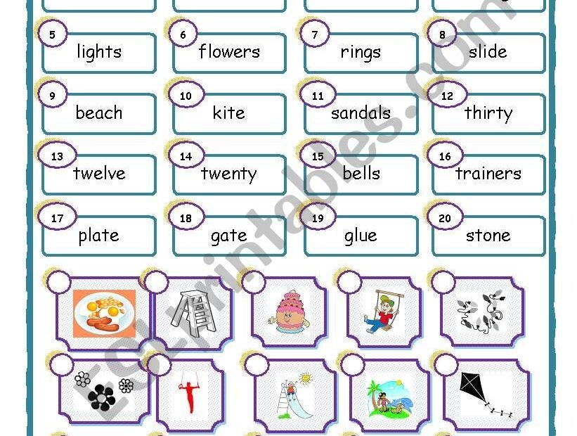Vocabulary ESL Worksheet By Busrak