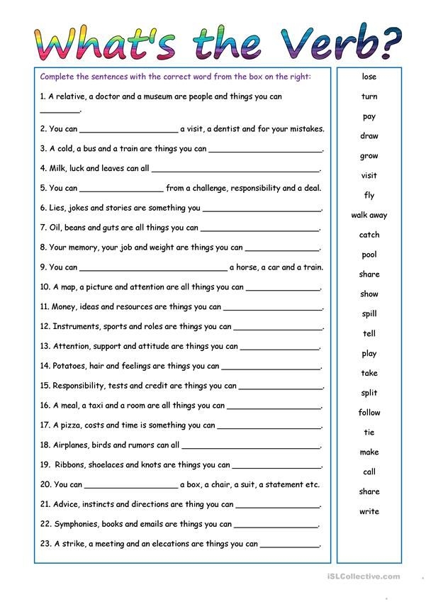 grammar worksheets grade 6 pdf