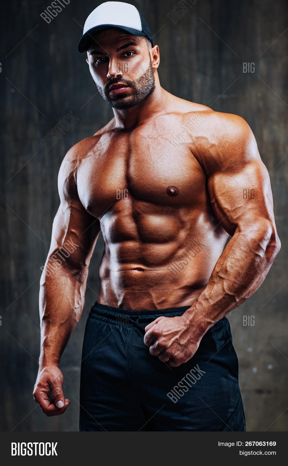 Young Strong Man Image Photo Free Trial Bigstock