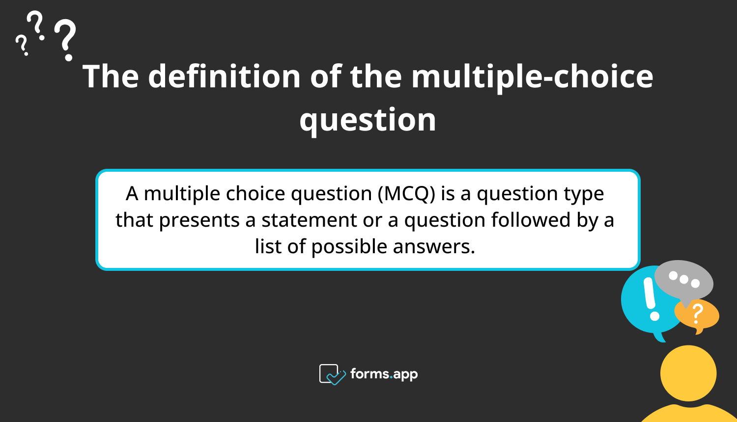 Your Ultimate Guide To Multiple Choice Questions Types Examples