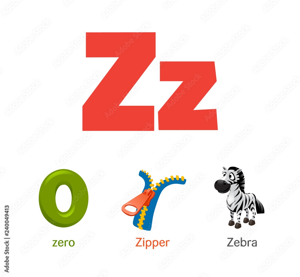 Z Alphabet Letter