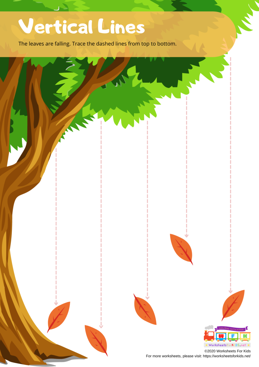 1 Tracing Lines Vertical Part 1 
