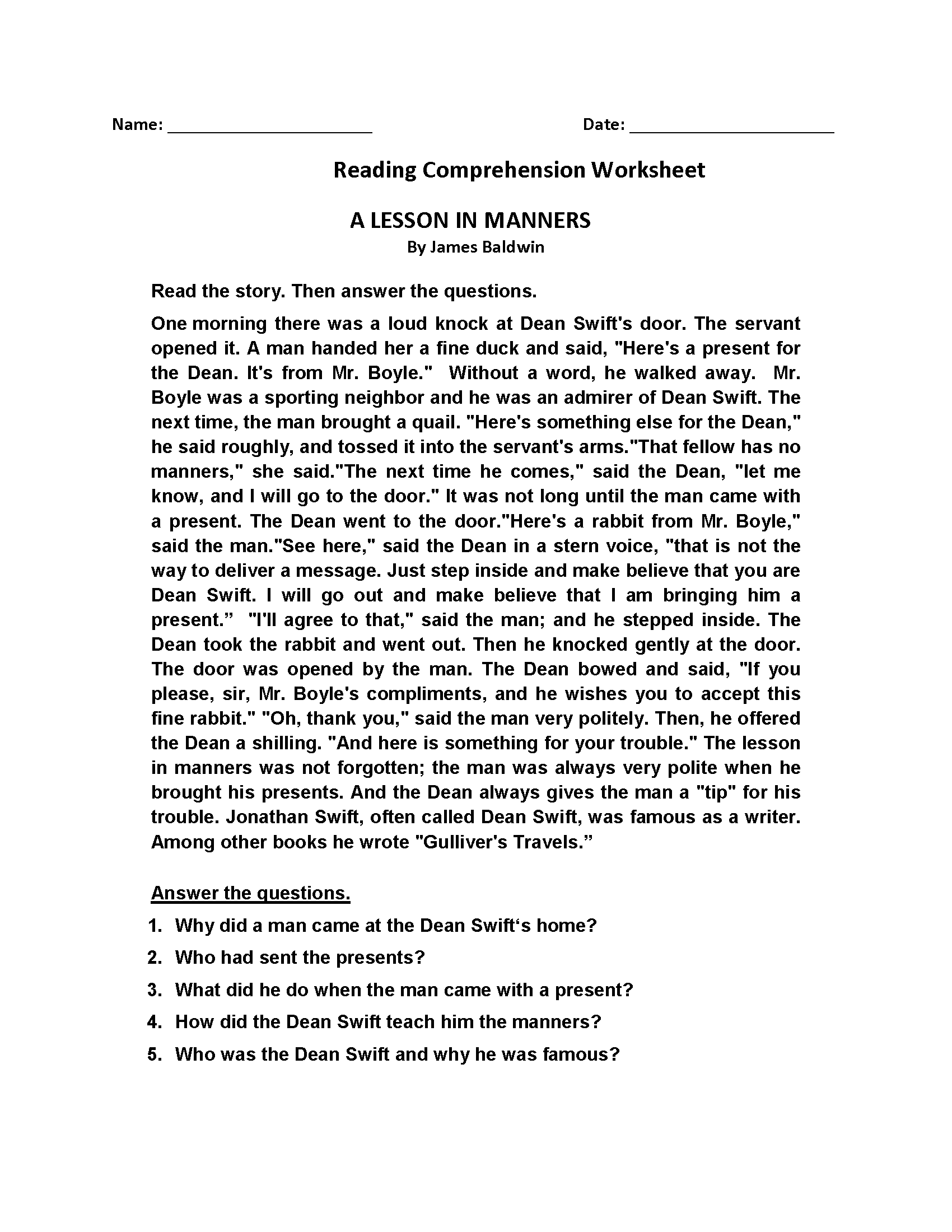 4th grade reading comprehension games