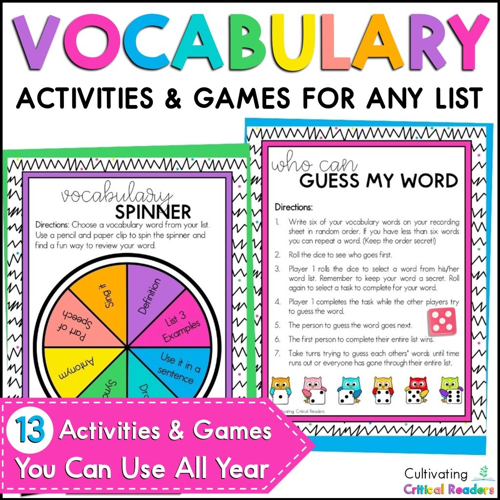 10 Easy Ways To Teach Vocabulary In A Meaningful Way