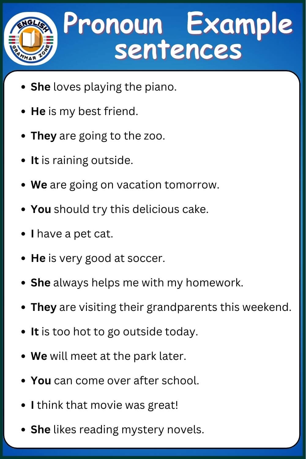 an example of a pronoun