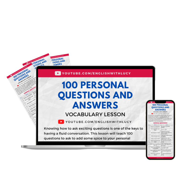 100 Personal Questions And Answers 