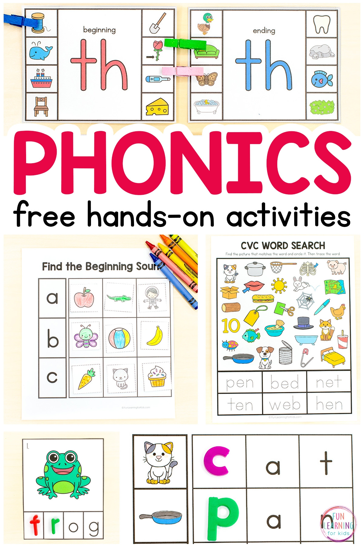 free learning to read printables